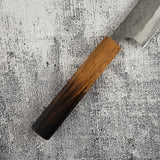 Matsubara Blue 2 K-tip Sujihiki 240mm Nashiji Burnt Kashi