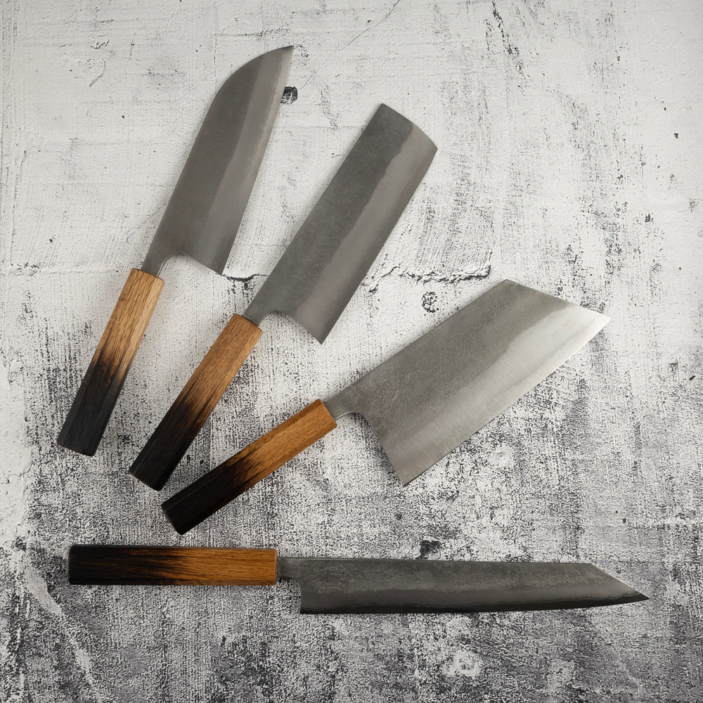 Matsubara Blue 2 Nashiji Stainless Clad