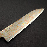 初心 孔雀 V-Toku-2 三德刀 180mm Rainbow 大馬士革 Finish