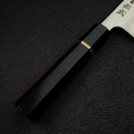 Sukenari Blue 2 Kanto Usuba 210mm, Ebony Spacer Handle