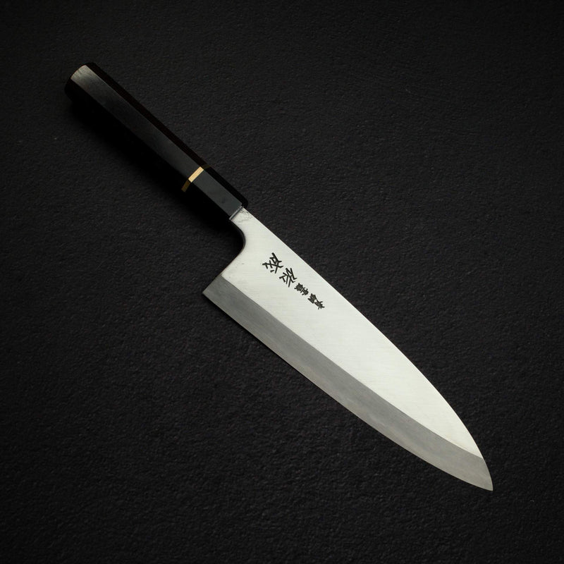 Sukenari Blue 2 Deba 210mm, Ebony Spacer Handle