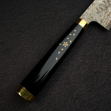 Takeshi Saji Maki-e Urushi VG10W Bunka 165mm