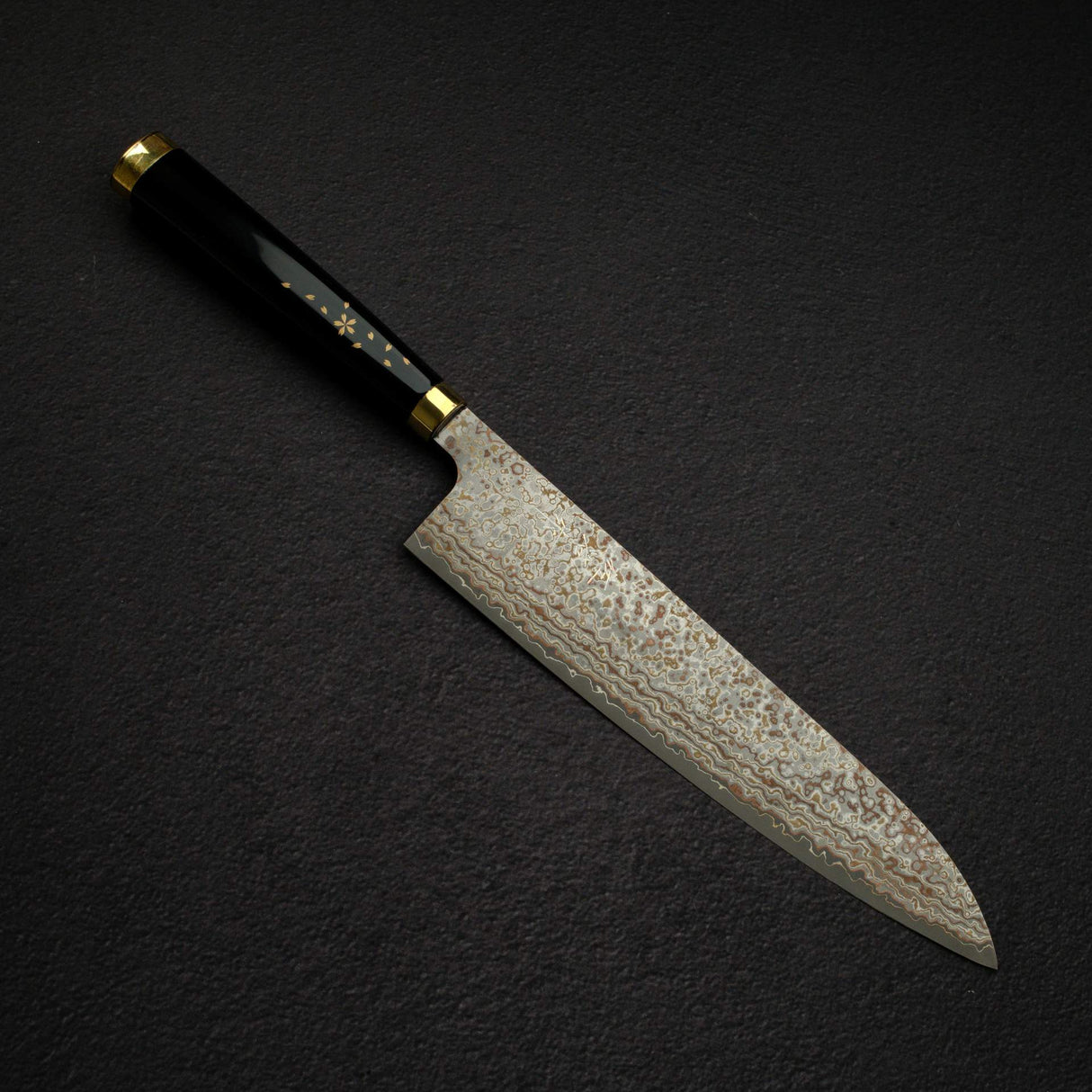 Takeshi Saji Maki-e Urushi VG10W Gyuto 240mm