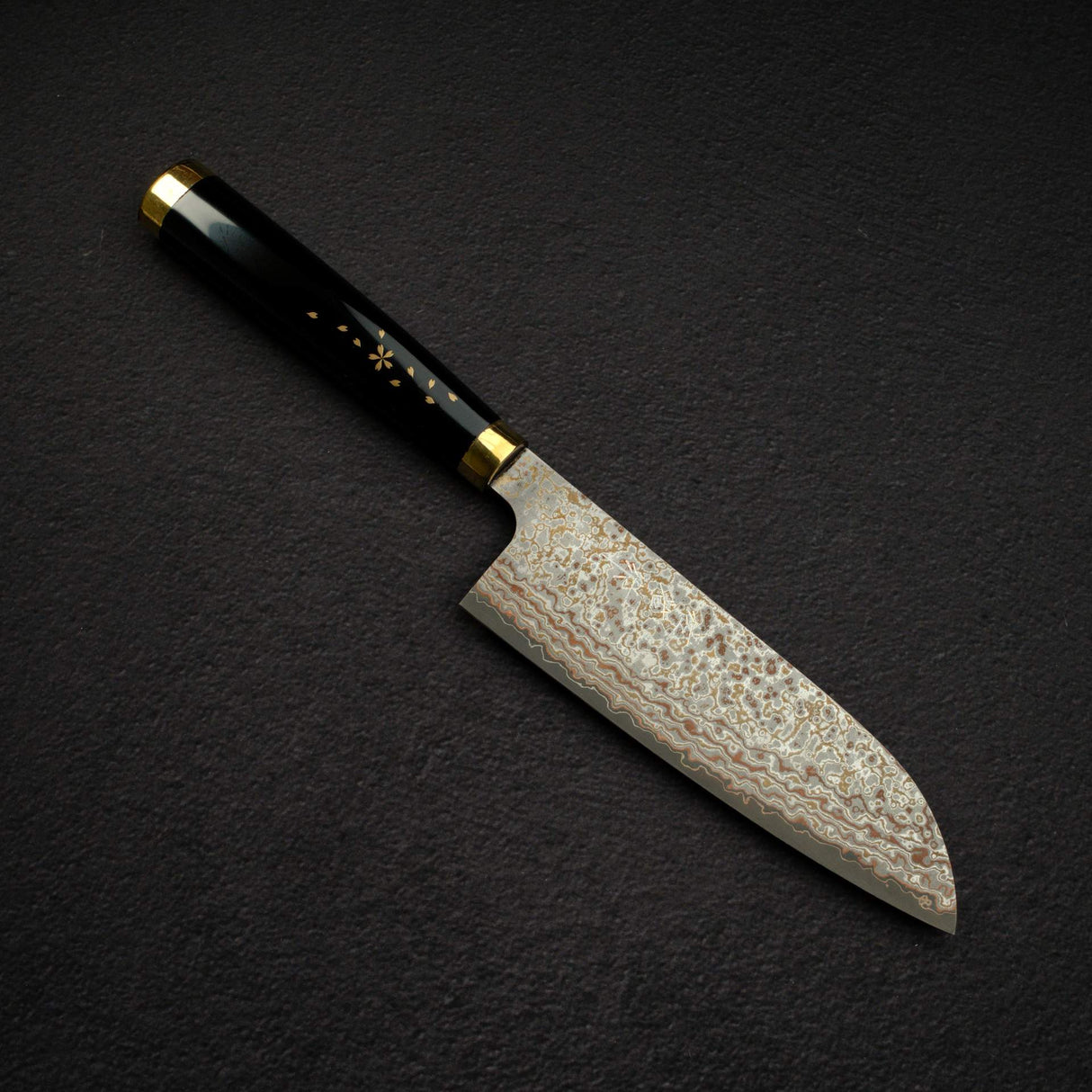 Takeshi Saji Maki-e Urushi VG10W Santoku 170mm
