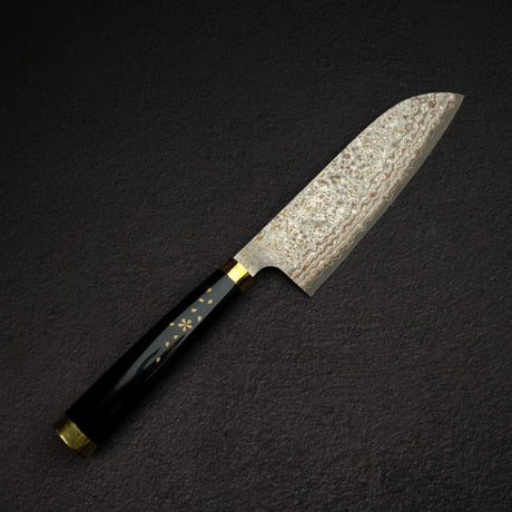 Takeshi Saji Maki-e Urushi VG10W Santoku 170mm