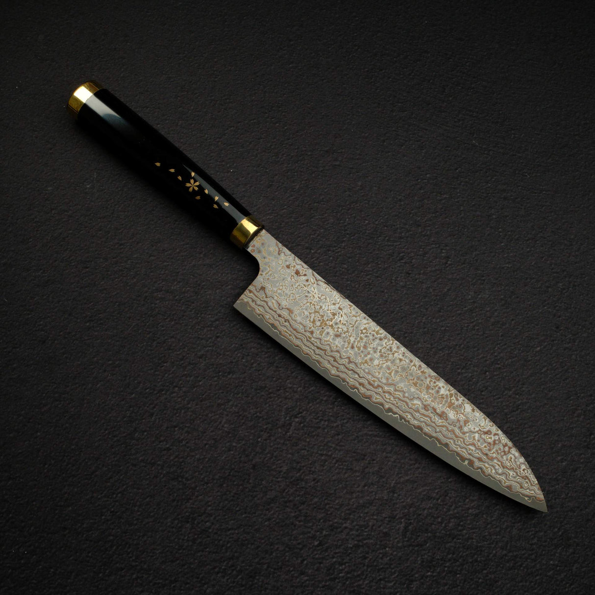 Takeshi Saji Maki-e Urushi VG10W Gyuto 210mm