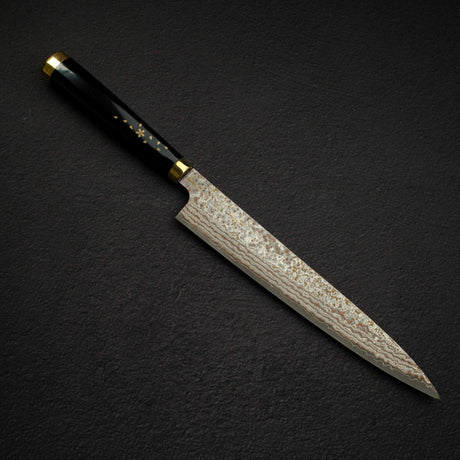 Takeshi Saji Maki-e Urushi VG10W Sujihiki 240mm