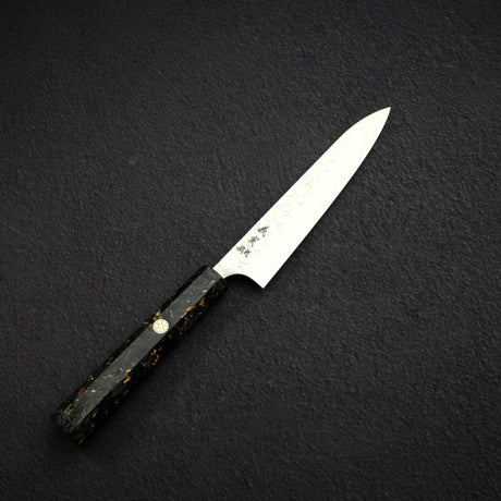 Yoshimi Kato Hyo SG2 Petty 150mm,  Carbon Fibre Handle