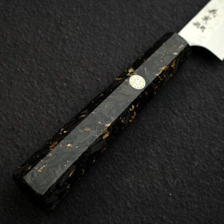 Yoshimi Kato Hyo SG2 Petty 150mm,  Carbon Fibre Handle