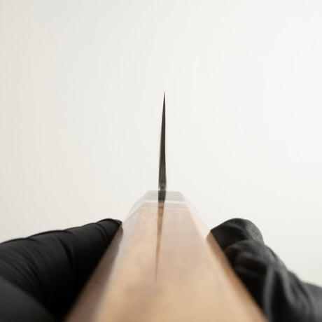 珍稀：橋本庄市（Shoichi Hashimoto） Chihaya（ちはやふる・千早） Blue／White 無芯疊鋼 牛刀 210mm