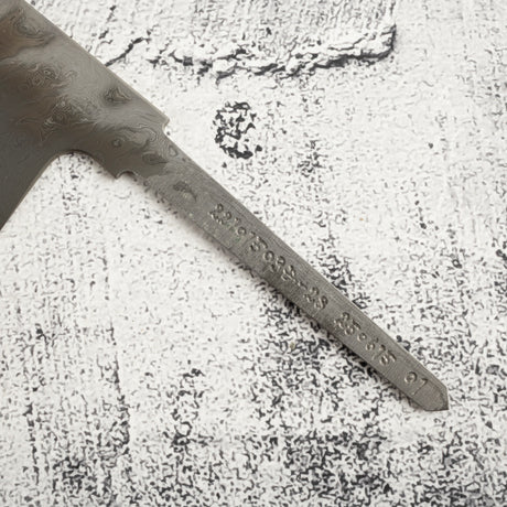 珍稀：橋本庄市（Shoichi Hashimoto） Chihaya（ちはやふる・千早） Blue／White 無芯疊鋼 牛刀 210mm