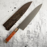 Exotic: Shoichi Hashimoto (橋本庄市) Zaregumo (ざれぐも・戯雲)  Blue / White Coreless Gyuto 270mm