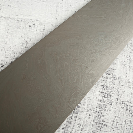 珍稀：橋本庄市（Shoichi Hashimoto） Zaregumo（ざれぐも・戯雲） Blue／White 無芯疊鋼 牛刀 270mm