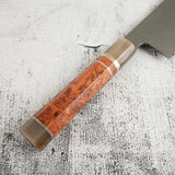 Exotic: Shoichi Hashimoto (橋本庄市) Zaregumo (ざれぐも・戯雲)  Blue / White Coreless Gyuto 270mm