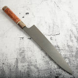 Exotic: Shoichi Hashimoto (橋本庄市) Zaregumo (ざれぐも・戯雲)  Blue / White Coreless Gyuto 270mm