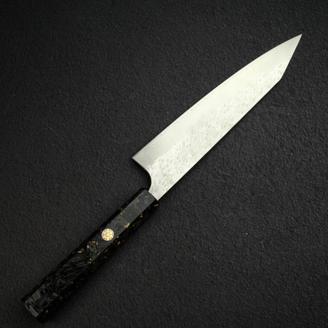 Yoshimi Kato Hyo SG2 K-tip Gyuto 210mm,  Carbon Fibre Handle