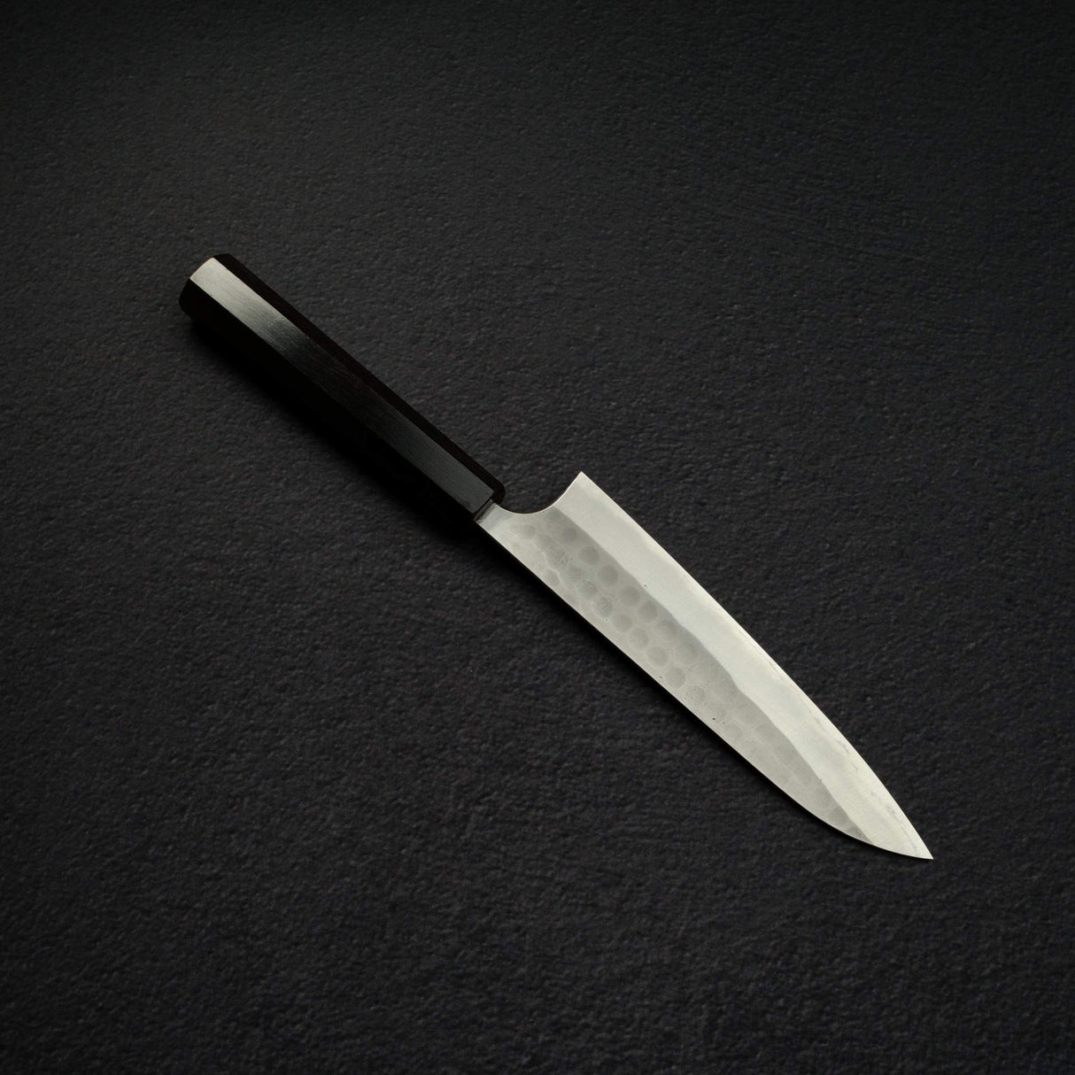 安龍 青二鋼 槌目 ペティナイフ 120/150 mm