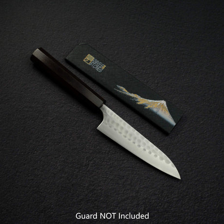 Anryu Blue 2 Tsuchime Petty 120mm Ebony Handle