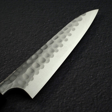 Anryu Blue 2 Tsuchime Petty 120mm Ebony Handle