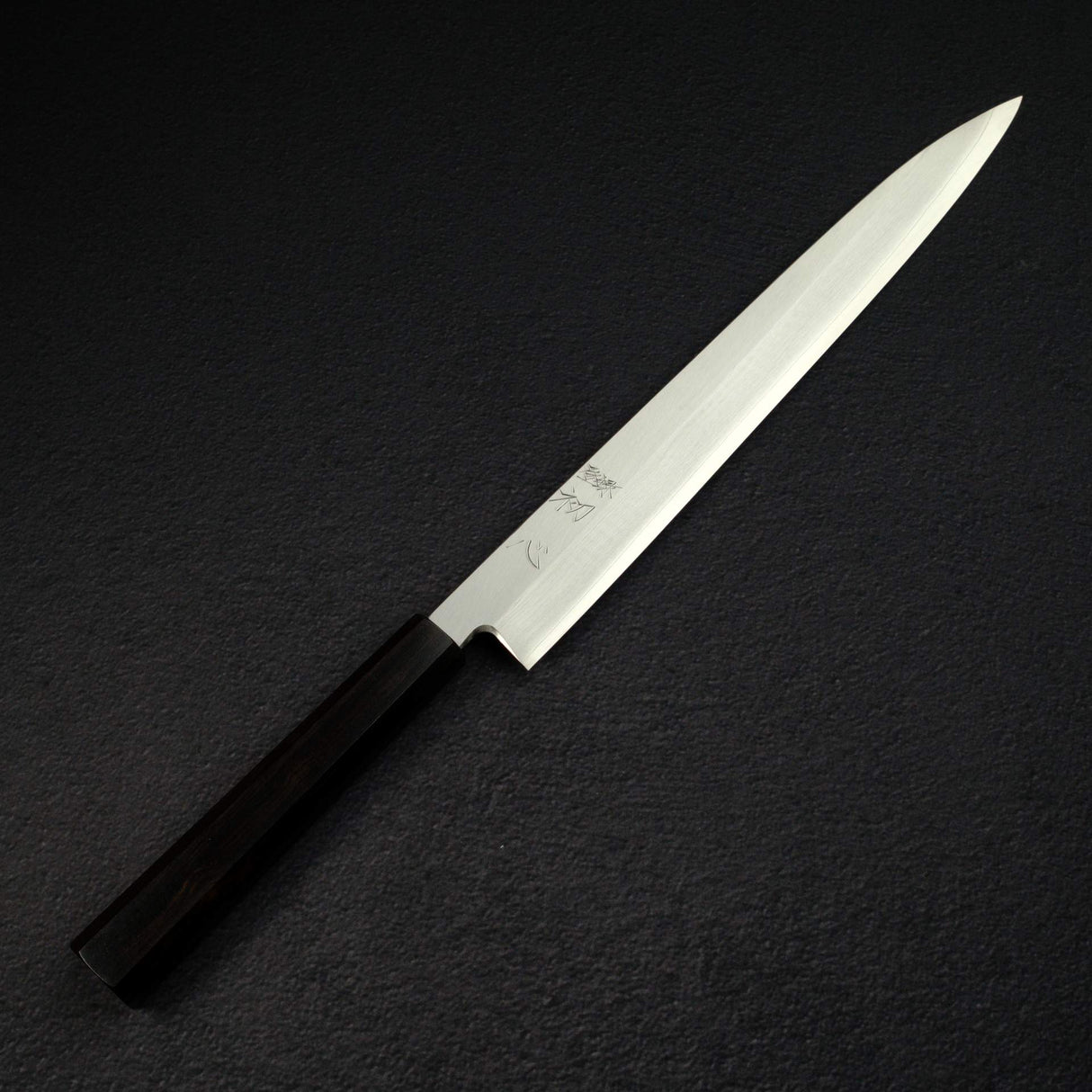 初心 x 明神利器制作所 白鷺 銀三鋼 柳刃 300mm