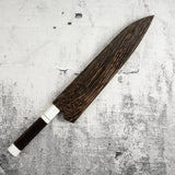 BFCM2025 Old Stock Shiraki Mt. Fuji Hamon Honyaki Gyuto 270mm / Moribashi Set