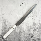 Exotic: Yoshikazu Ikeda Blue #1 Mizu-Honyaki Yanagiba 300mm / Moribashi Set #2