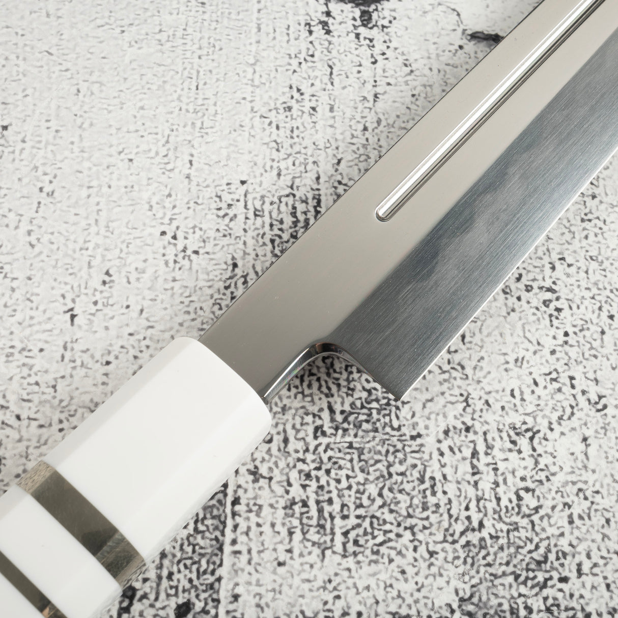 Exotic: Yoshikazu Ikeda Blue #1 Mizu-Honyaki Yanagiba 300mm / Moribashi Set #2