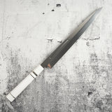 Exotic: Yoshikazu Ikeda Blue #1 Mizu-Honyaki Yanagiba 300mm / Moribashi Set #1