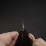 Sukenari ZDP-189 Hairline K-tip Gyuto 240mm, Ebony Handle with Blonde/Marble Ferrule