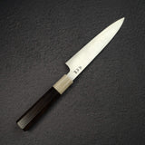 Sukenari YXR7 Petty 165mm, Ebony Handle with Blonde/Marble Ferrule