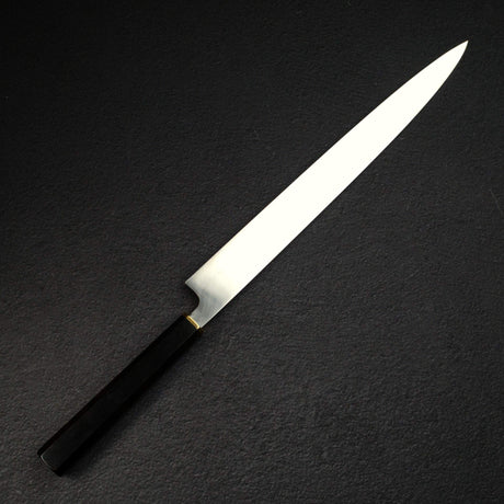 Sukenari HAP40 Mirror Polished Yanagiba 330 mm, Ebony Brass Handle