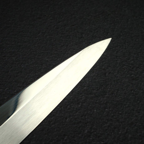 Sukenari HAP40 Mirror Polished Yanagiba 330 mm, Ebony Brass Handle (Hatsukokoro Engraved))