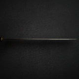 Sukenari HAP40 Mirror Polished Yanagiba 330 mm, Ebony Brass Handle (Hatsukokoro Engraved))
