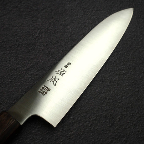 Sukenari ZDP-247 Hairline Santoku 180mm, Ebony Handle