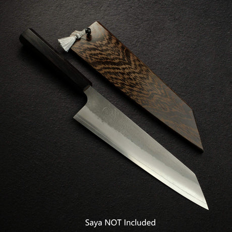 Hatsukokoro x Yoshikane SKD Nashiji K-tip Gyuto 210mm Ebony Handle