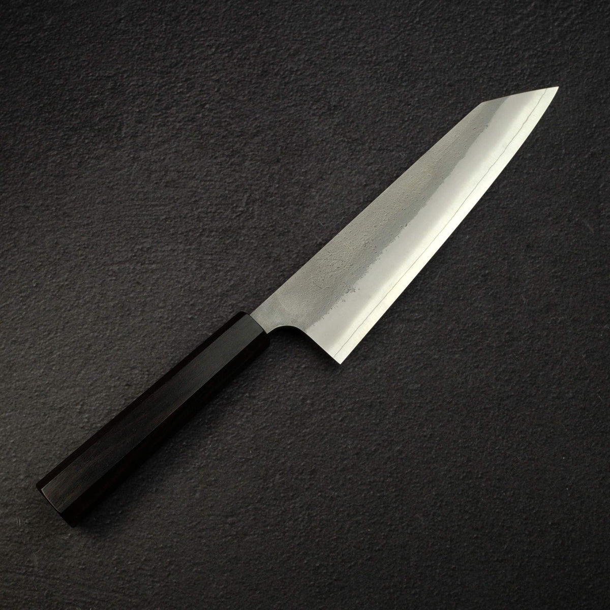 Hatsukokoro x Yoshikane SKD Nashiji K-tip Gyuto 210mm Ebony Handle