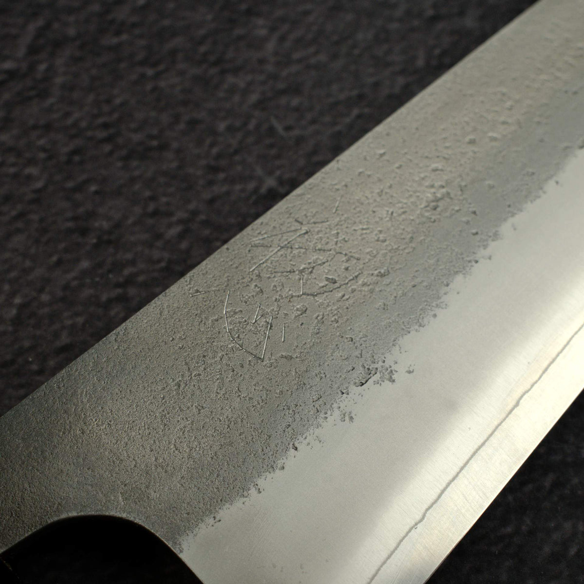 Hatsukokoro x Yoshikane SKD Nashiji K-tip Gyuto 210mm Ebony Handle