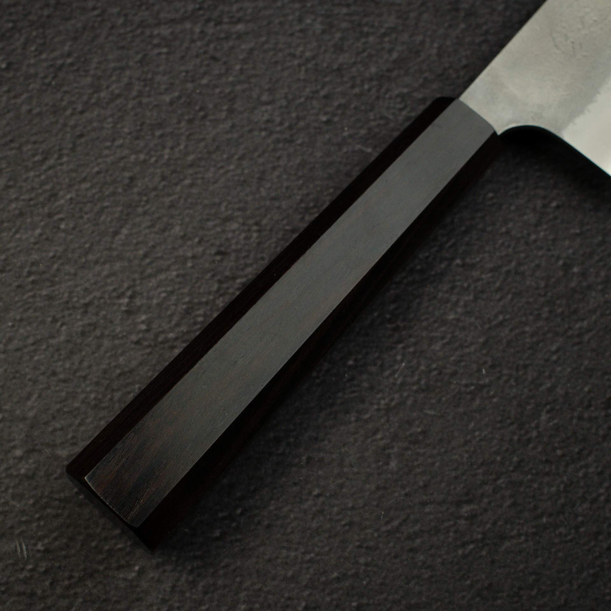 Hatsukokoro x Yoshikane SKD Nashiji K-tip Gyuto 210mm Ebony Handle