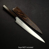 Hatsukokoro Hayabusa Aogami Super Sanmai Sujihiki 270mm Black Chacate