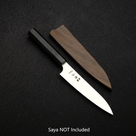 Hatsukokoro Hayabusa Chromax Petty 140mm, Ebony Handle