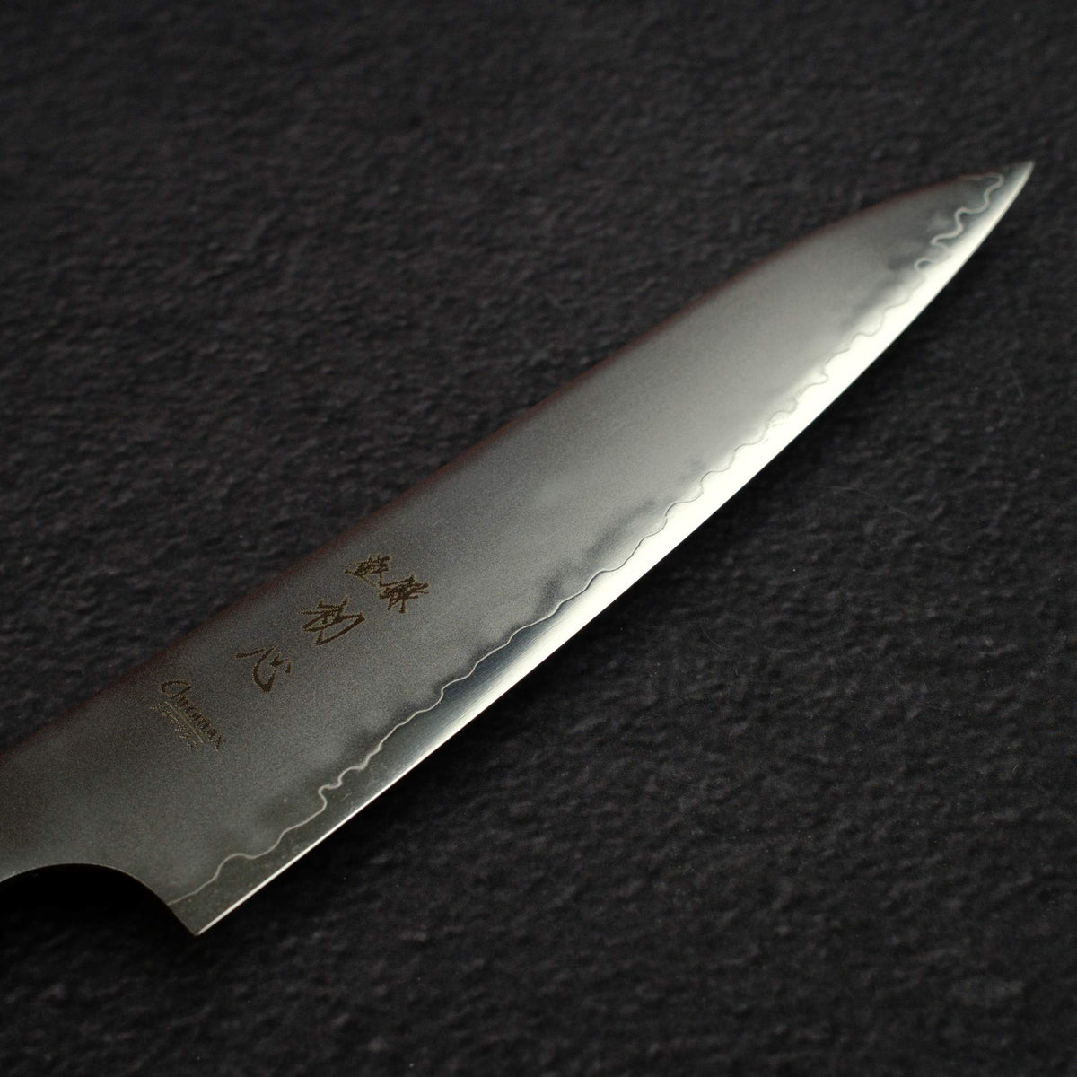 Hatsukokoro Hayabusa Chromax Petty 140mm, Ebony Handle