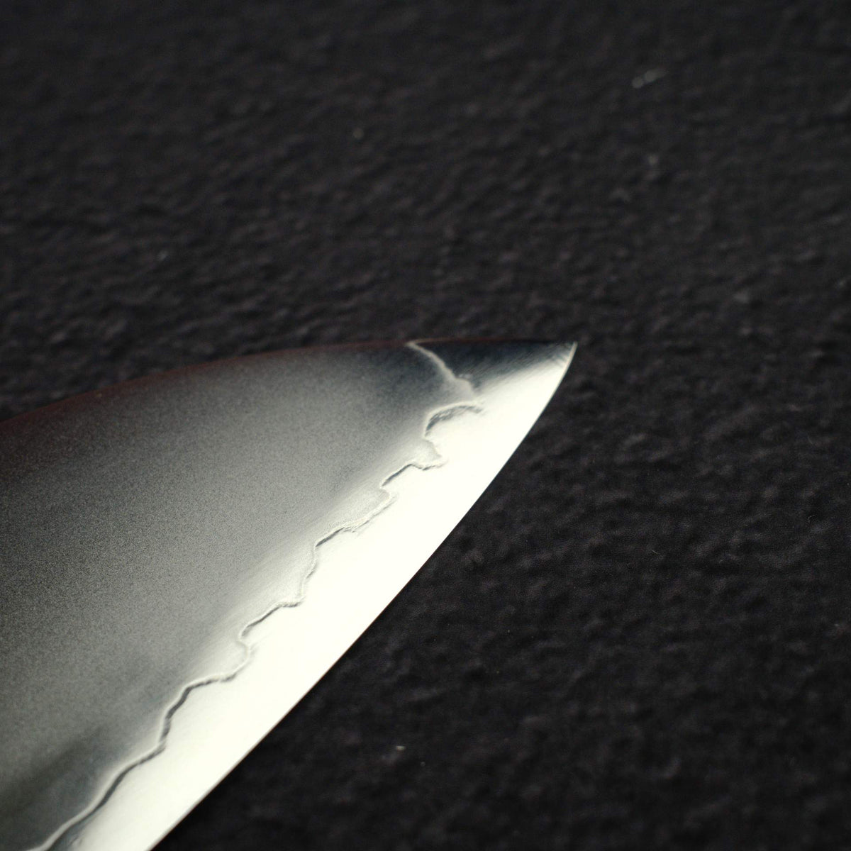 Hatsukokoro Hayabusa Chromax Santoku 170mm, Ebony Handle