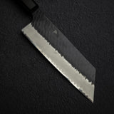 Nigara SG2 K-tip Nakiri 170mm with Kurouchi Tsuchime Finish Ebony