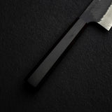 Nigara SG2 K-tip Nakiri 170mm with Kurouchi Tsuchime Finish Ebony