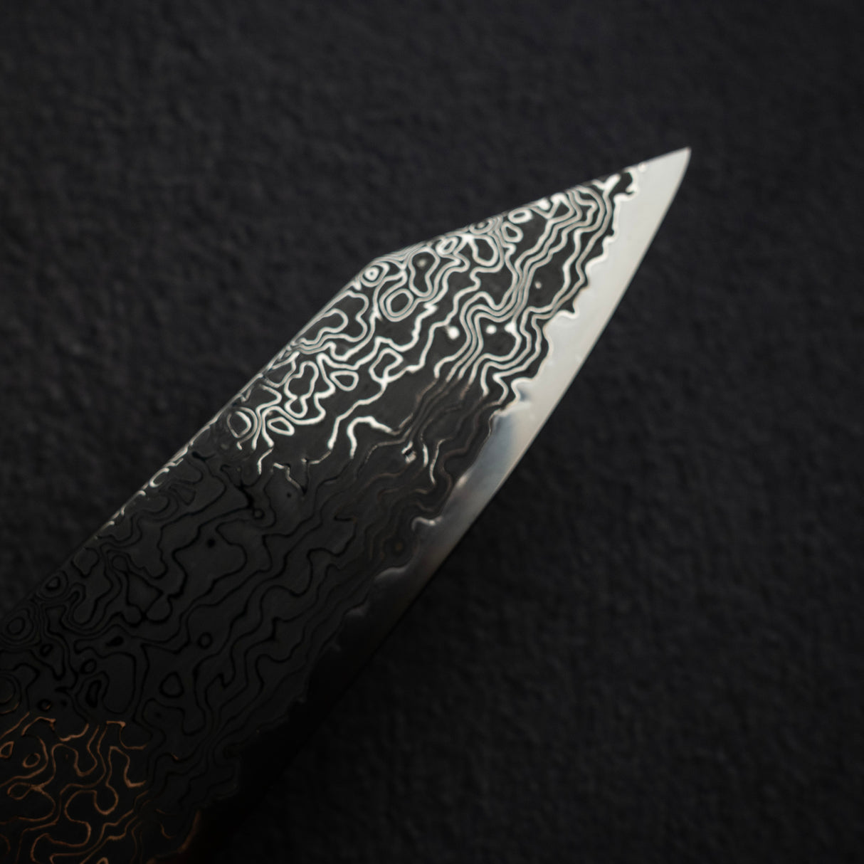 Hatsukokoro Ryuhyo SG2 Black Damascus K-tip Gyuto 240mm Birch