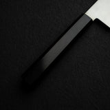 Hatsukokoro Hayabusa Ginsan Santoku 180mm Ebony