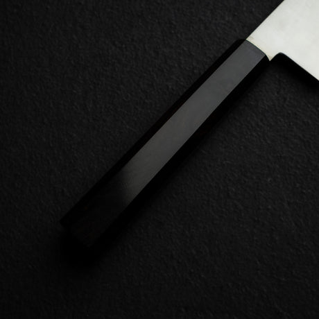 Hatsukokoro Hayabusa Ginsan Santoku 180mm Ebony