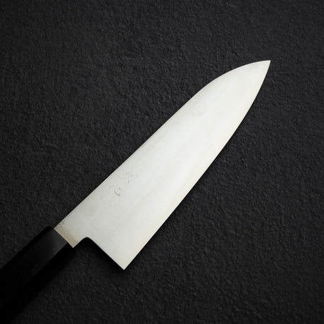 Hatsukokoro Hayabusa Ginsan Santoku 180mm Ebony