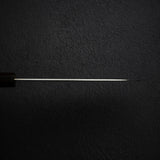 Hatsukokoro Hayabusa Ginsan Santoku 180mm Ebony