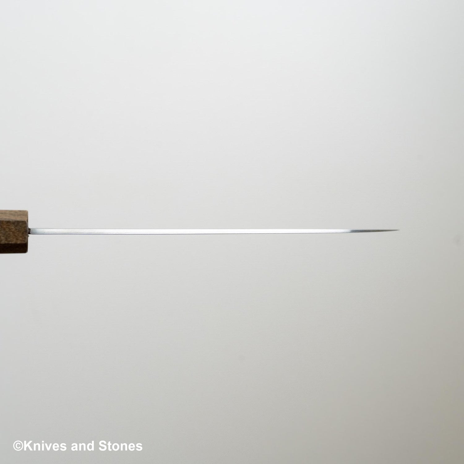 Hatstukokoro Hayabusa SG2 Migaki Santoku 180mm Black Chacate